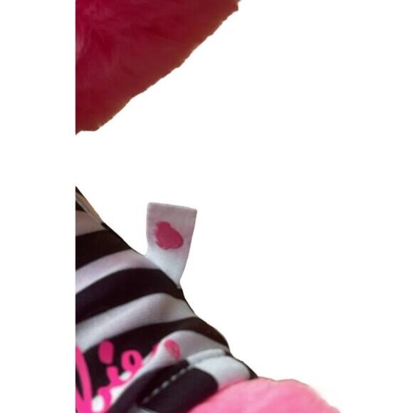 Build-A-Bear Barbie Pink Plush Teddy Bear In Striped Swimsuit 2003 15" - Picture 8 of 9